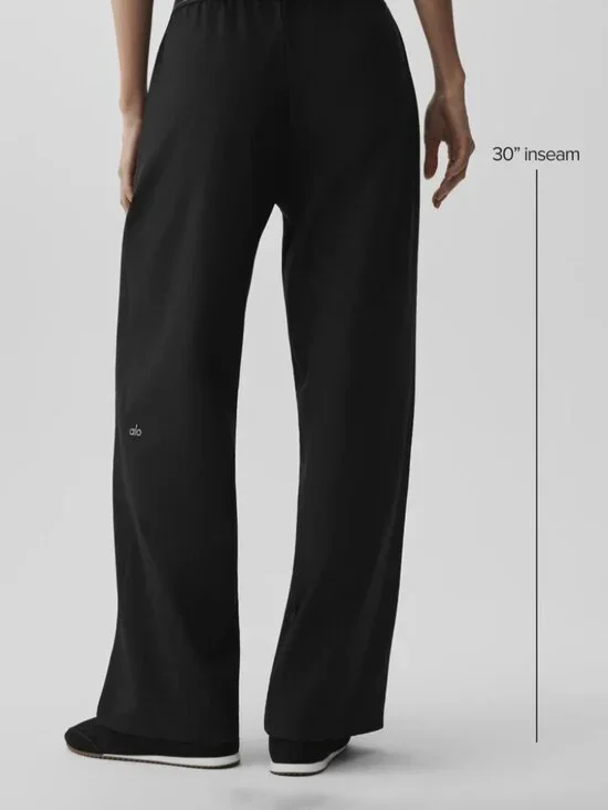 Sizes S ALO Yoga Women's Suit Up Black Pants 😀😀(Regular) Brand new - Picture 9 of 9